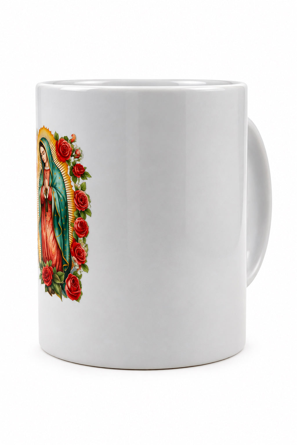 Virgin Mary Ceramic Mug - 12oz