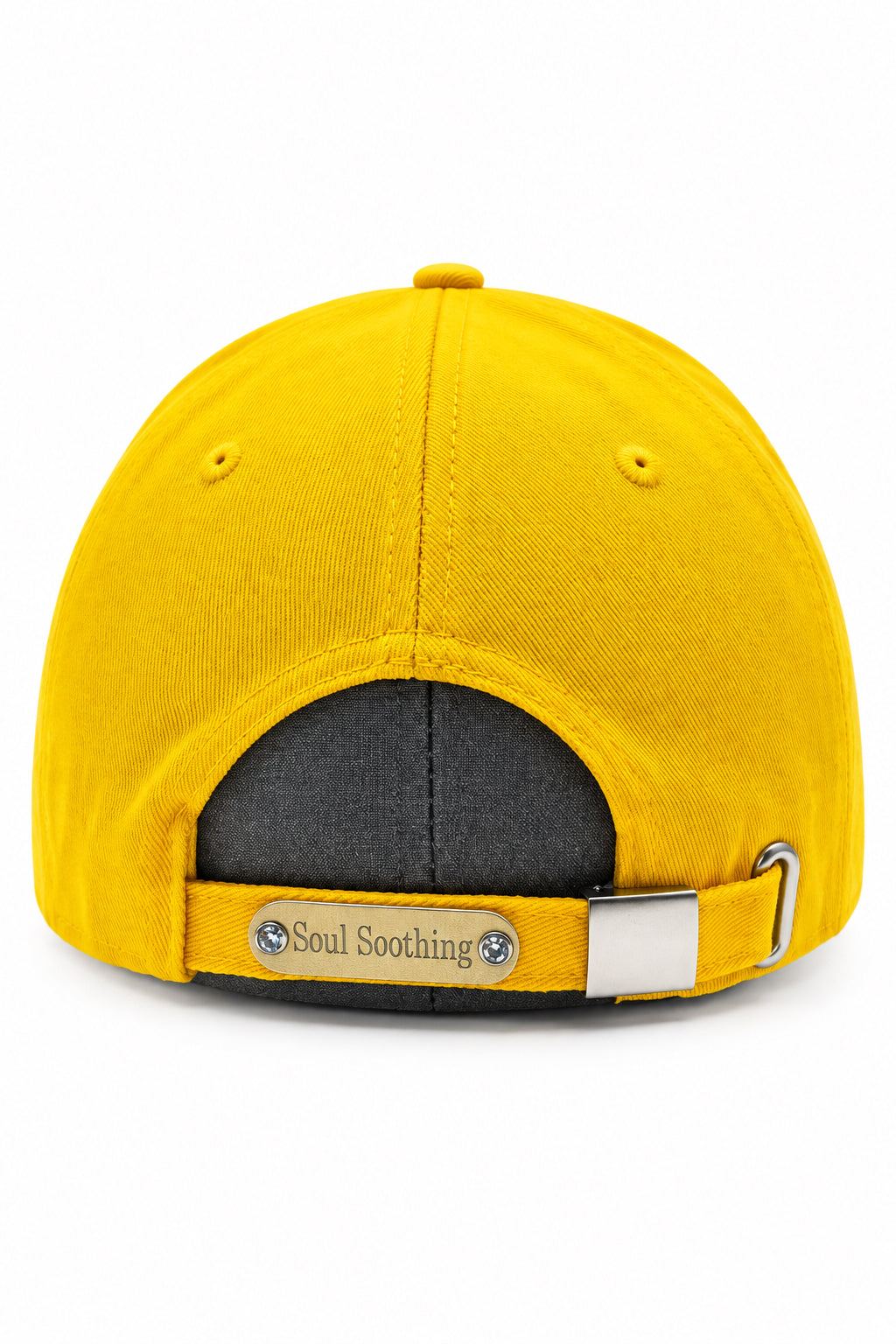 Golden Embroidered Sequin Melting Eye Cap