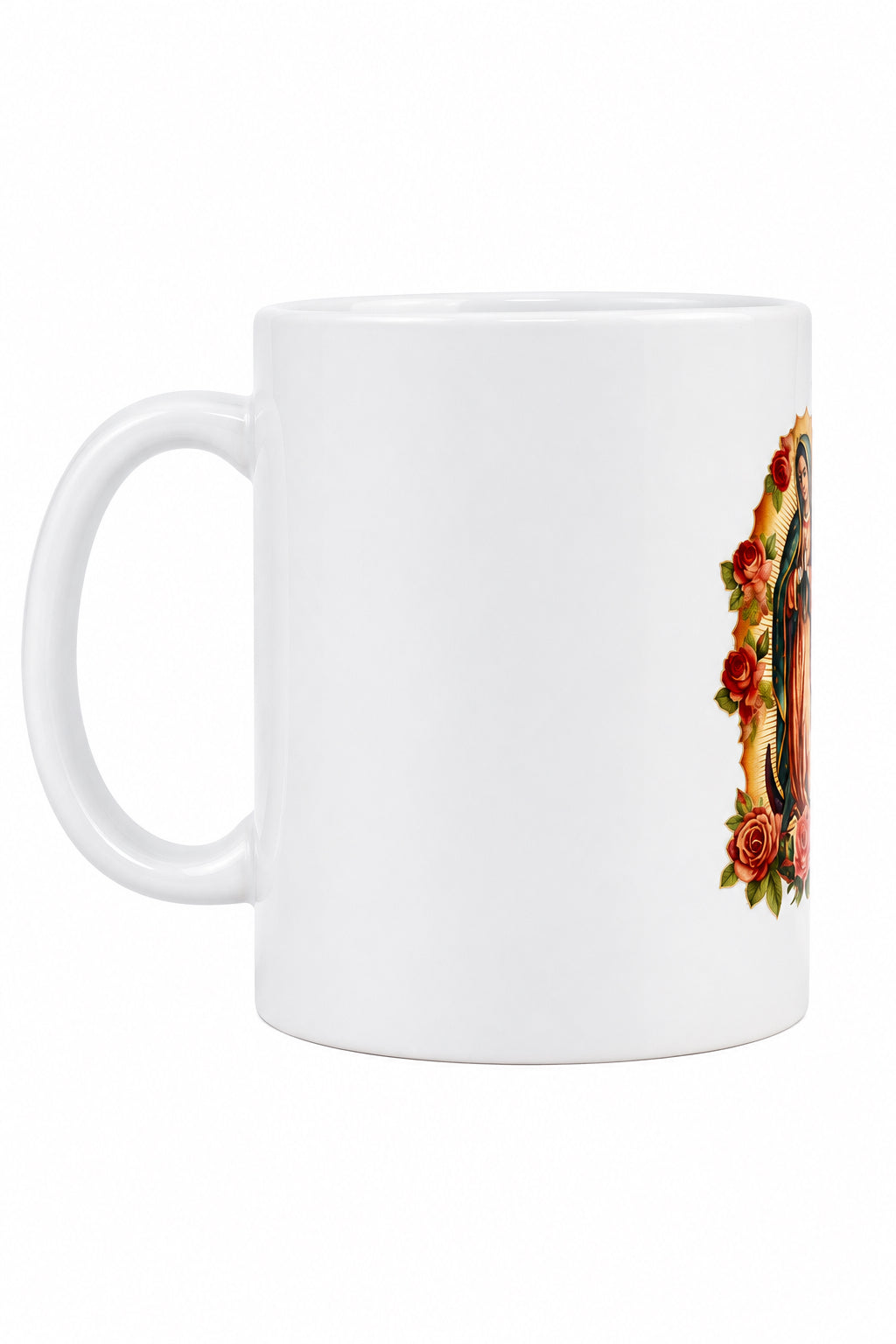 Virgin Mary Ceramic Mug - 12oz