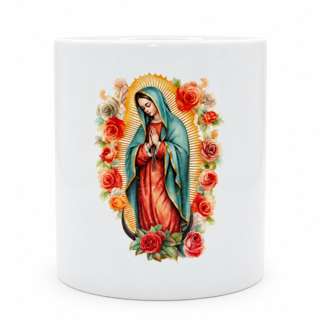 Virgin Mary Ceramic Mug - 12oz
