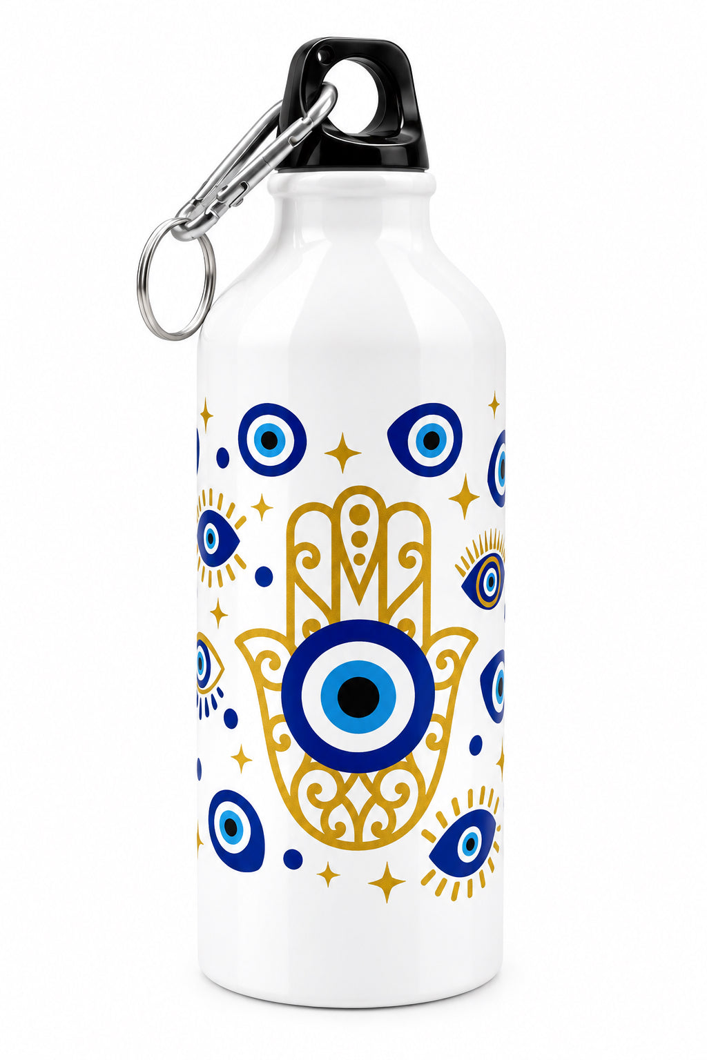 Hamza Hand Aluminum Travel Water Bottle