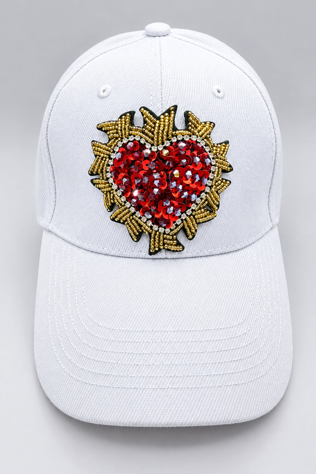 Sacred Heart Embroidered Cap