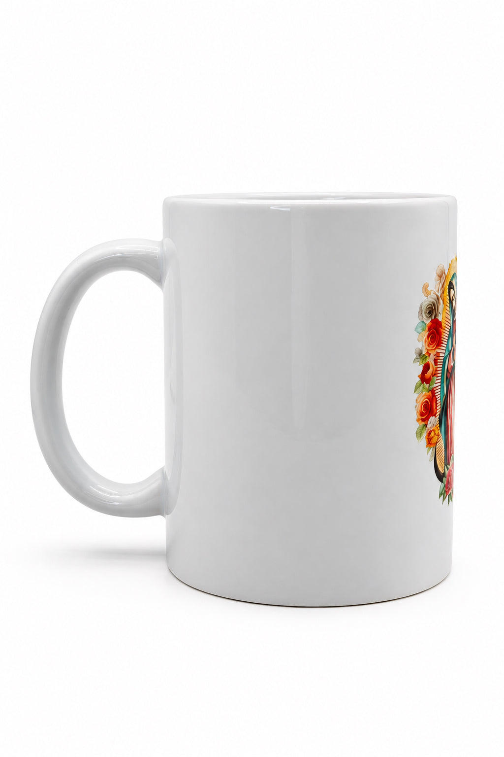 Virgin Mary Ceramic Mug - 12oz
