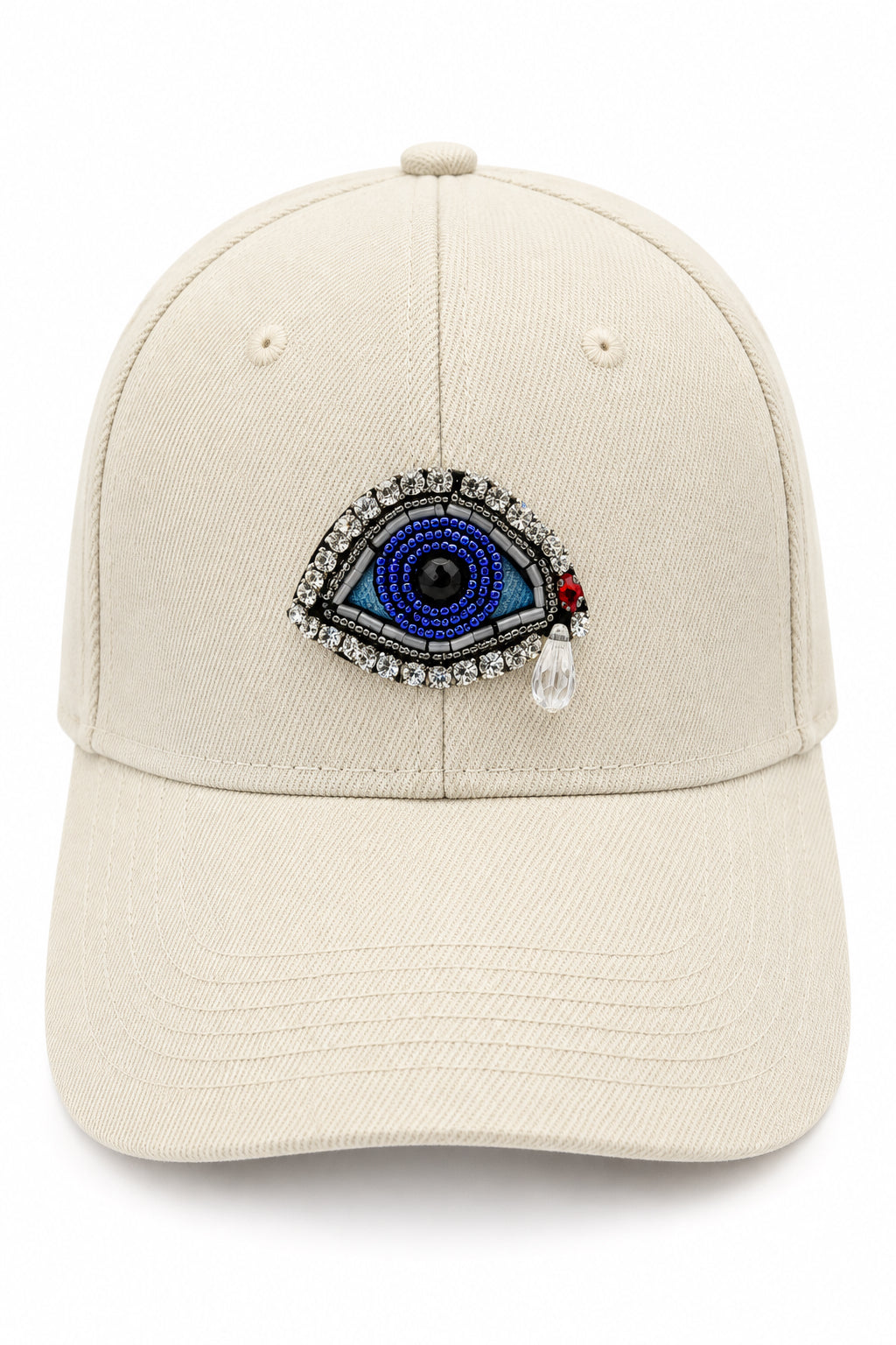 Crystal Paved Eye Cap