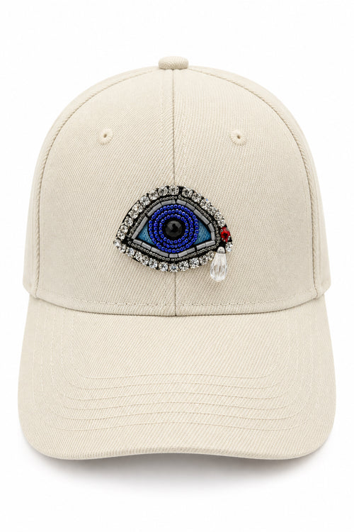 Crystal Paved Eye Cap
