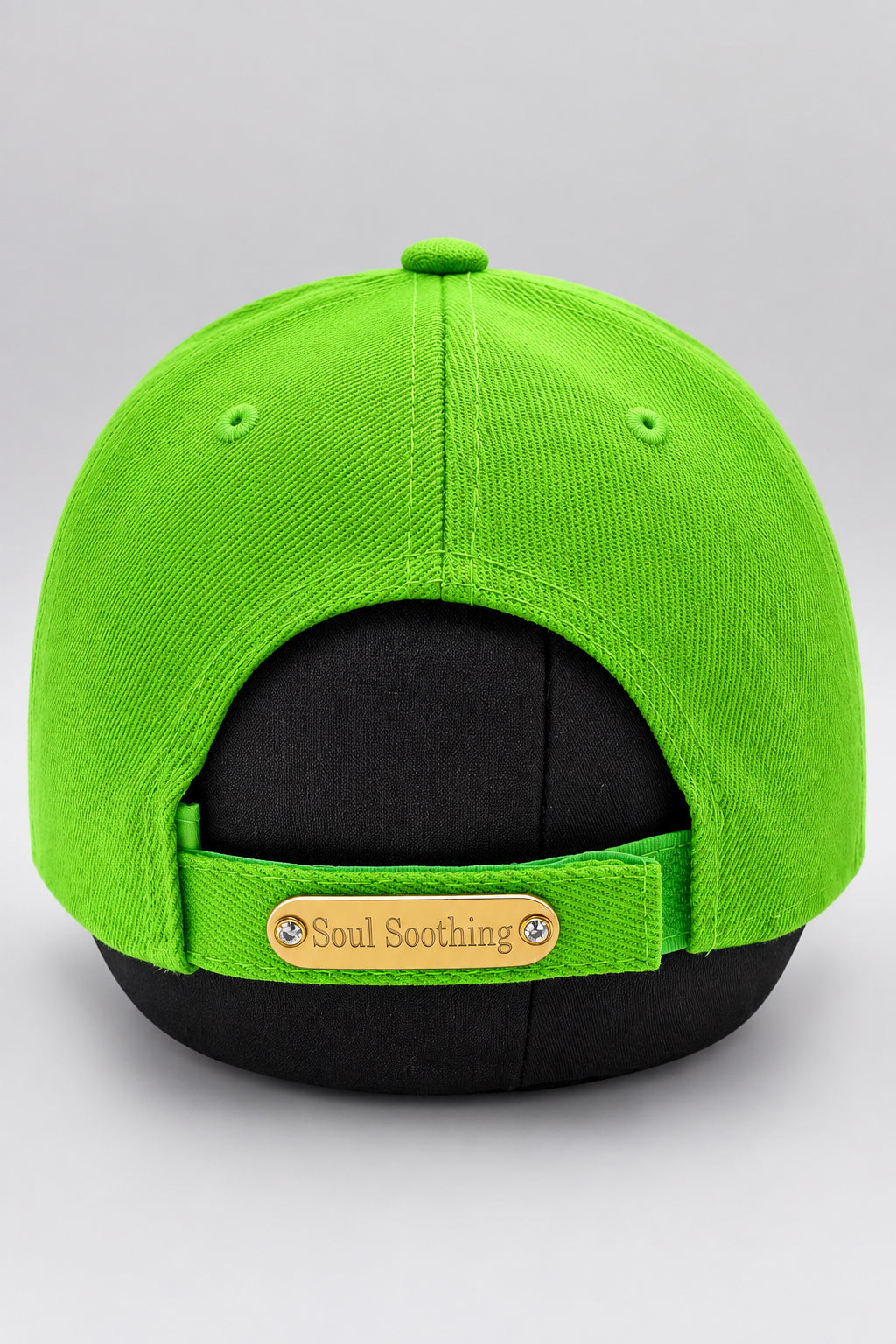 Lime Green Hamsa Hand Cap