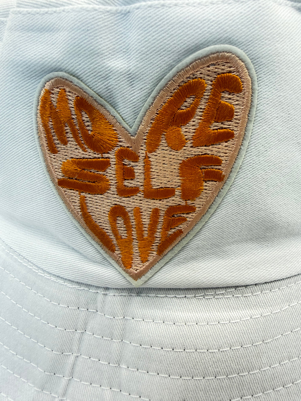 Embroidered More Self Love Bucket Hat