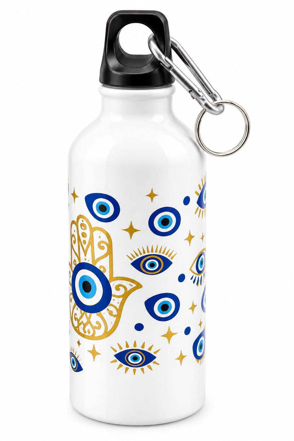 Hamza Hand Aluminum Travel Water Bottle