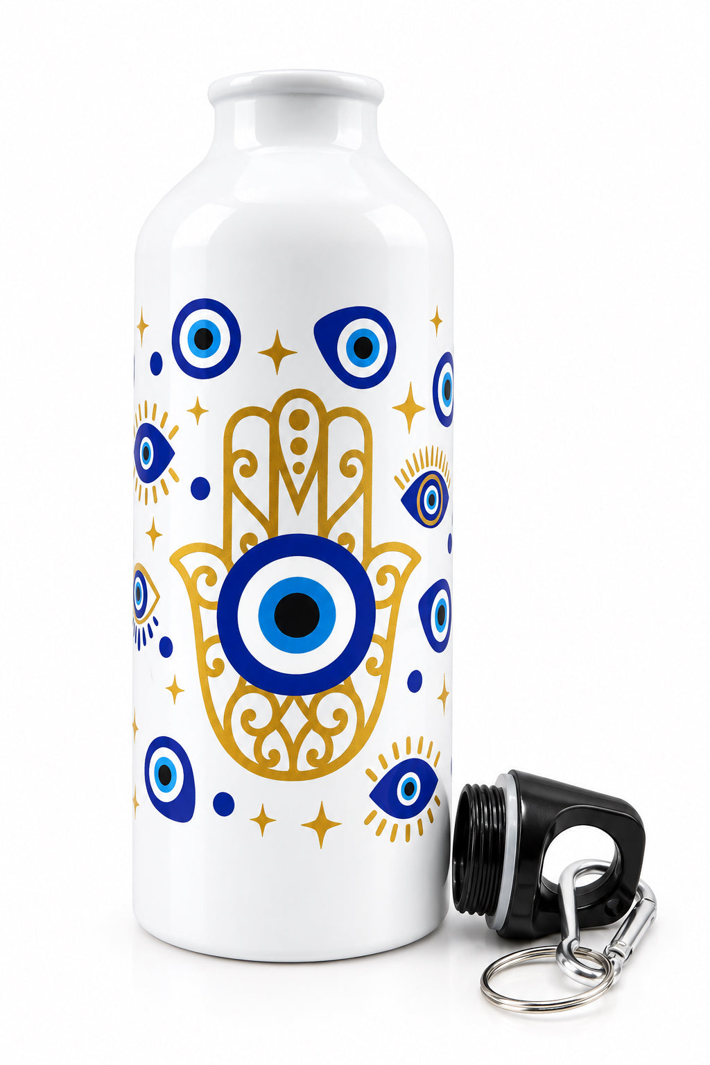 Hamza Hand Aluminum Travel Water Bottle