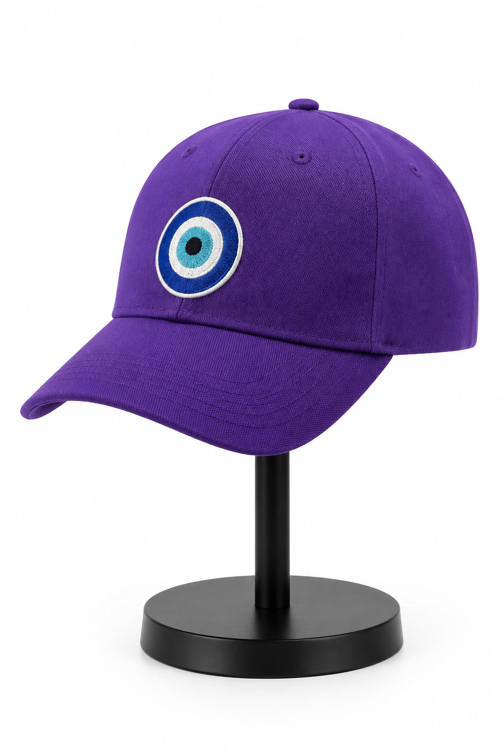 Purple Turkish Eye Cap