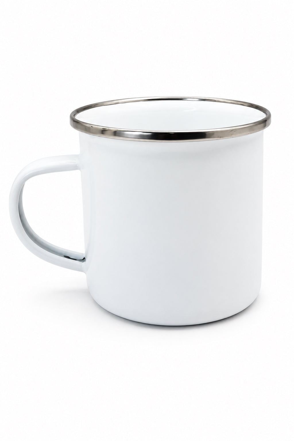 Blue Heart Enamel Mug - 12oz