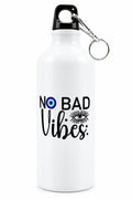 No Bad Vibes Travel Water Bottle