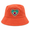 Embroidered Lucky Eye Bucket Hat